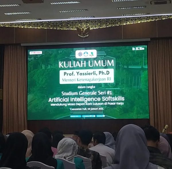 LSP P1 UNAND Dukung Pengembangan Kompetensi Mahasiswa di Era Artificial Intelligence